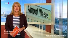 WDR Lokalzeit Düsseldorf Flughafen Weeze
