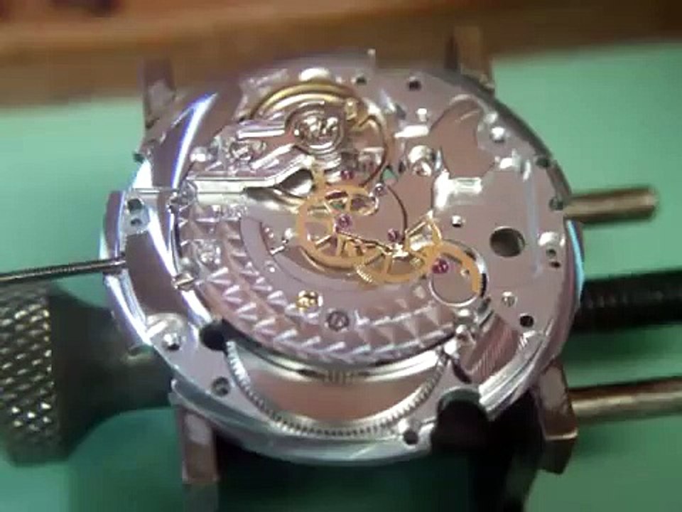 ETA2894 2組裝 (1) Watch movement 2894-2 assembly \ points oils