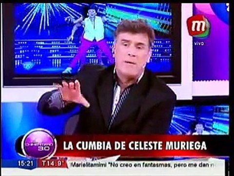 Celeste Muriega habló de su brillante cumbia en Showmatch