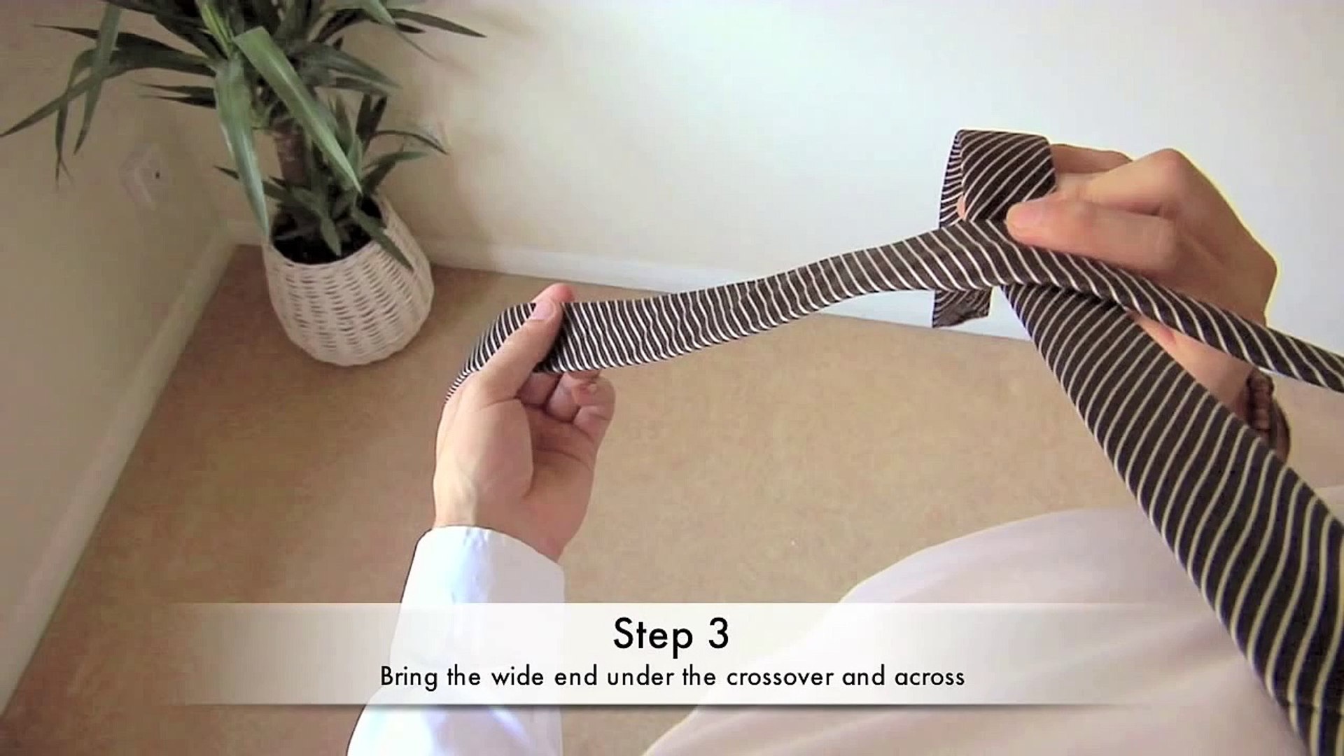 ⁣How to tie a Tie - The Half Windsor Knot - The Rules of Style