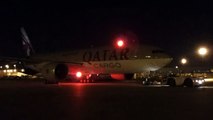Qatar Cargo Boeing 777-FDZ [A7-BFB] O'Hare Int'l Airport South Air Cargo Arrival [03.20.2013]