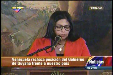 Delcy Rodríguez le responde a Guyana tras comunicado sobre el Esequibo