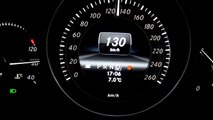 Mercedes-Benz C 200 CDI Acceleration 130 km/h to top speed (208 km/h)