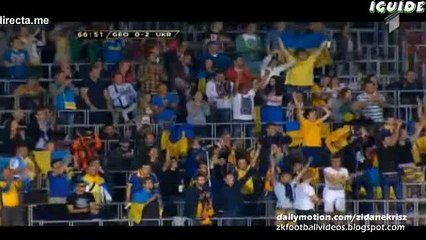0-2 Yevhen Konoplyanka Goal | Georgia vs Ukraine 09.06.2015