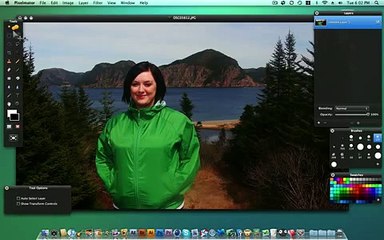 Pixelmator Blurred Background Tutorial