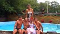 Бассейн. Свадебный клип