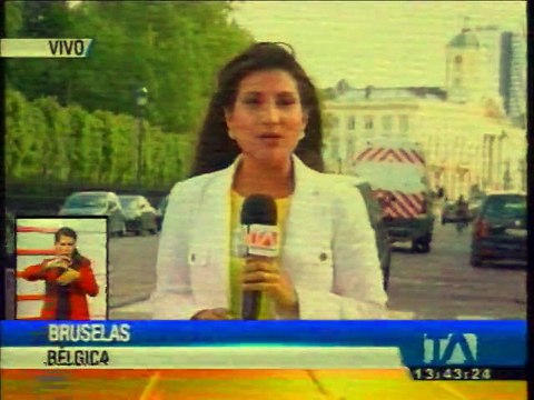 Correa ya está en Bruselas y participa en la Cumbre Celac-UE