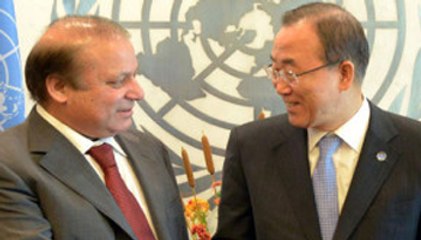 PM with Ban ki moon