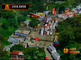 tomas aereas de la frontera entre Honduras y Nicaragua. llegada de expresidente Zelaya