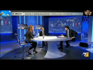 Alessandro Di Battista 09-06-2015 otto e mezzo la7