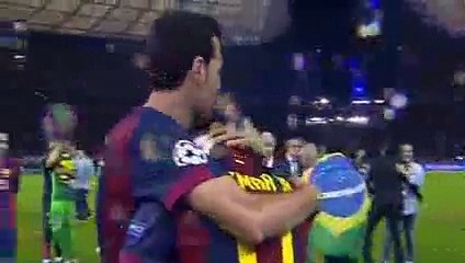 FC Barcelona Celebrates Champions League 2015 Title - After Match Ceremony in HD