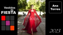 Ana Torres | Vestidos de fiesta 2013 ( Rojos, naranjas y tonos cálidos similares)