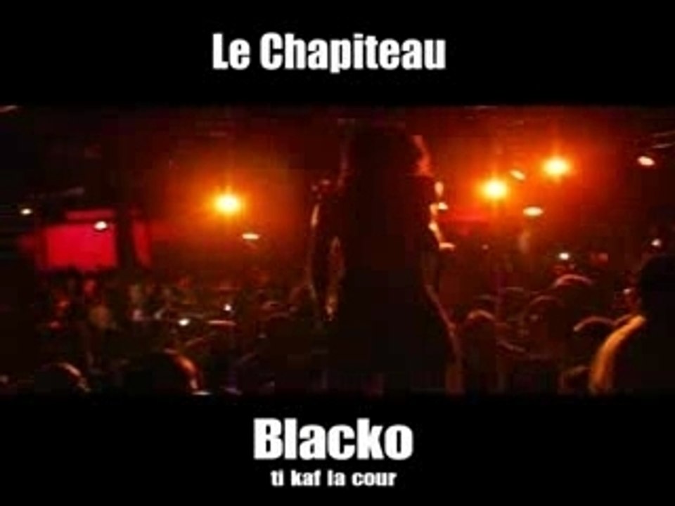 Blacko à la Réunion