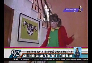La 'Chilindrina' desmintió cirugías estéticas en su rostro