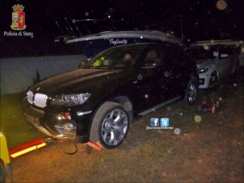 Roma - stroncato traffico internazionale di auto rubate, 4 arresti