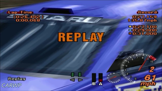 Gran Turismo 2 60 FPS IB-1 Subaru Impreza Rally Car 1999 476 cv @ Técnicas de Rally 1