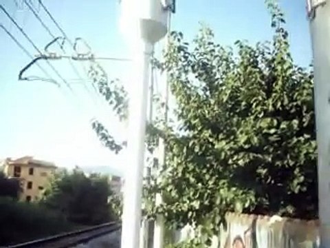 passaggio a livello della circumvesuviana di Nola Napoli