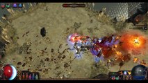 Path of Exile: Level 53 Summoner Fire Witch - Gameplay