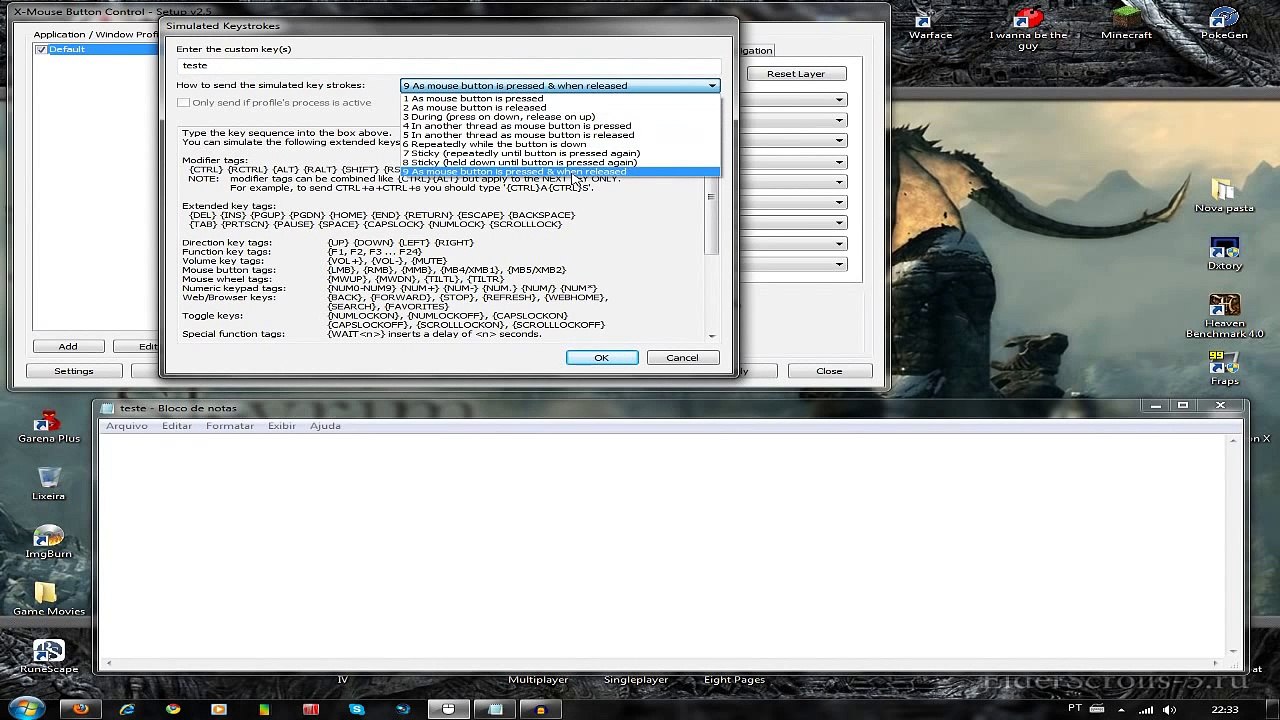 [TUTORIAL] Como configurar macro em qualquer mouse pelo X mouse button control