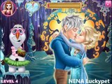 Disney Princess Elsa Kissing Jack Frost Gameplay-Fun Frozen Games-Kissing Games
