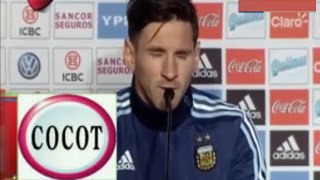 Lionel Messi Full Press Conference Copa America 2015