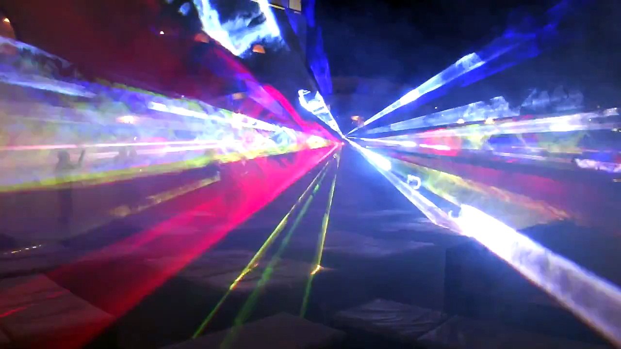 Tenerife Laser Show in KALUNA Beach Club