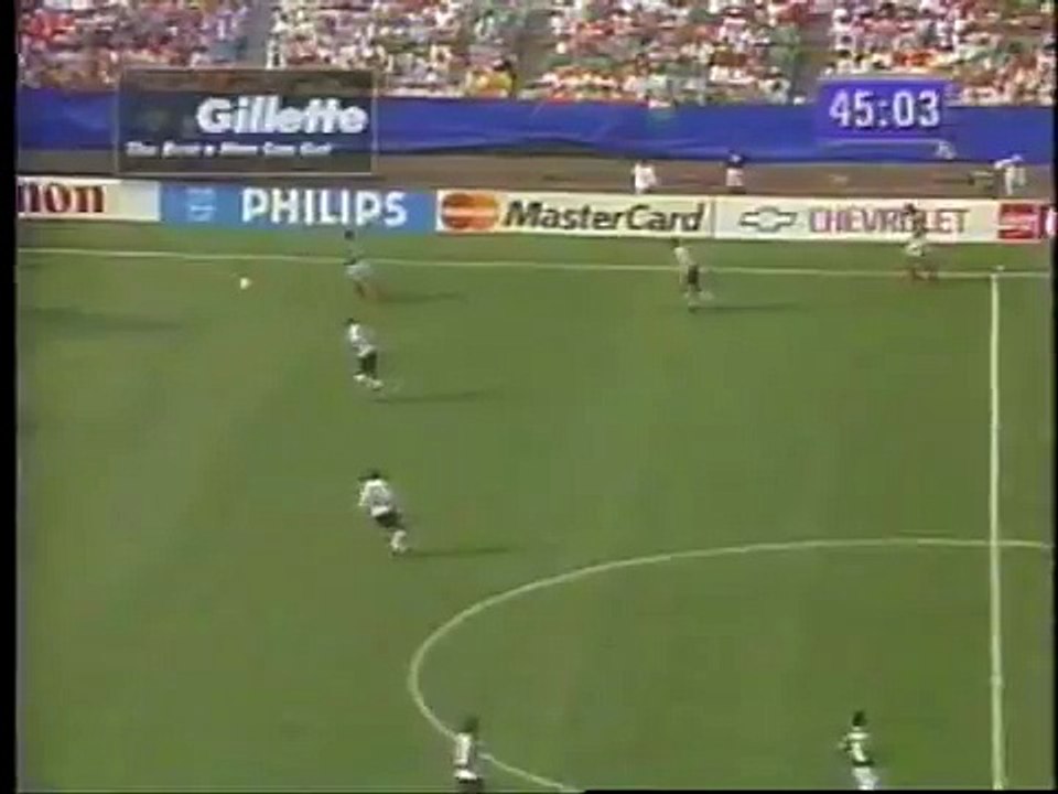 Error de Zague vs Noruega en el Mundial USA 1994