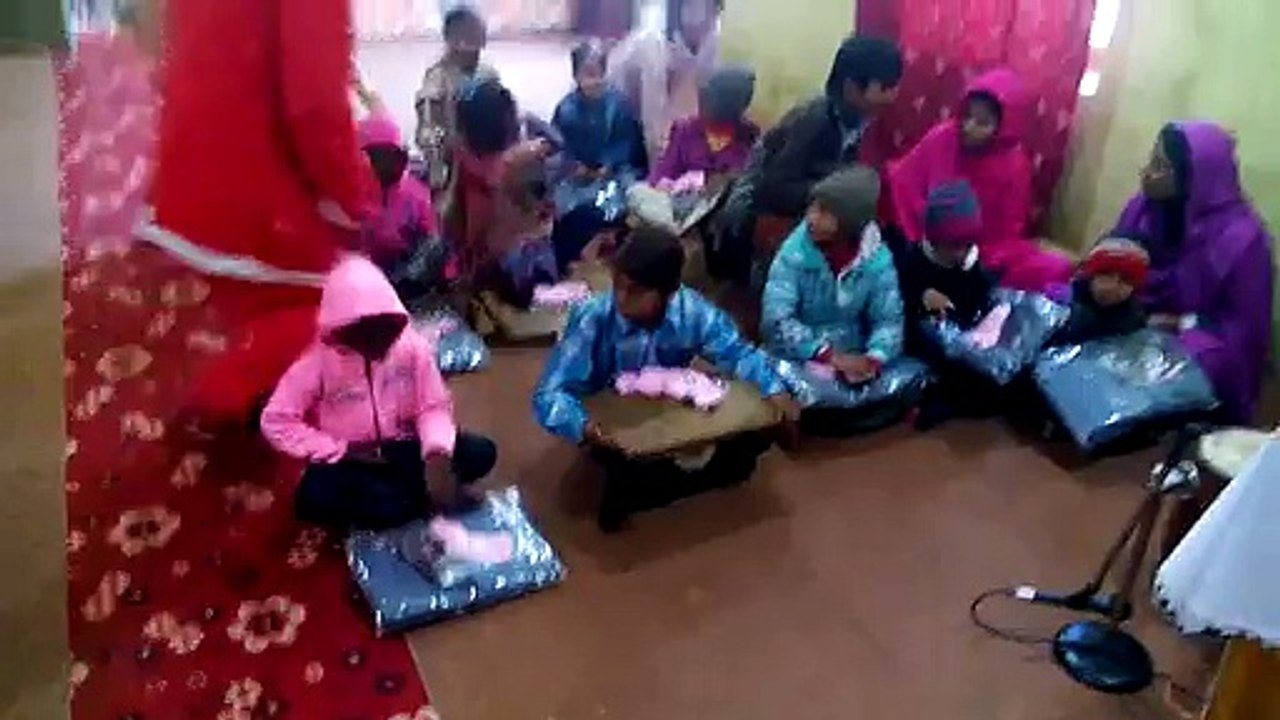 Warm Clothes Distribution to Poor Needy Kids on Christmas . 2