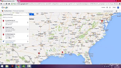 84.Put Your Local Business on the Map & to the Right of the Search Results