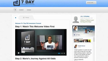 7 Day FB Commission Formula Review - Why You Need It?