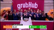 GrubHub Delivers Huge Gains in IPO Trading Debut