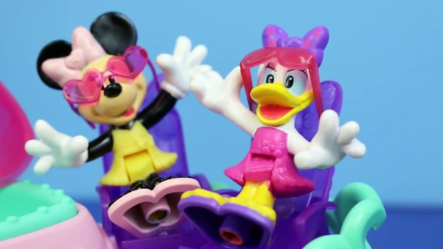 Minnie Mouse Cruise Ship with Mickey Mouse Batman Ninja Turtles and Duplo Lego Spiderman