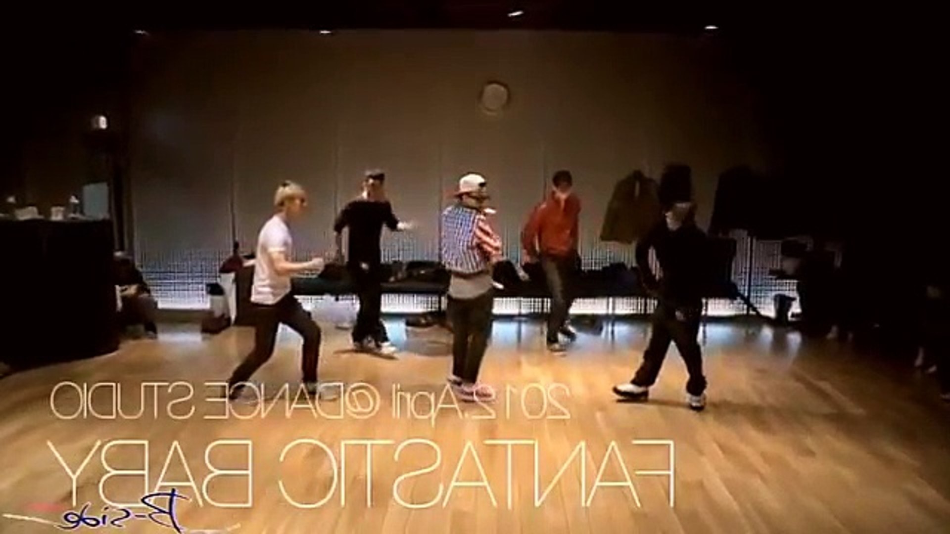 Big Bang Fantastic Baby Mirrored Dance Practice The Move Makers Band Video Dailymotion