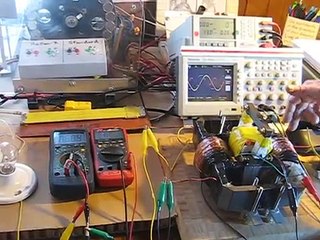 Energy CAN be CREATED Bi-Toroid Transformer Operating at Infinite Eficiency with Zero PF Dec 7, 2014