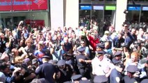 Flood Wall Street Protestor Violently Arrested {Raw footage}