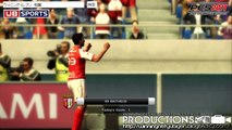 PES2011/Pro Evolution Soccer２０１１（ウイイレ２０１１）指蹴動画 特訓中Vol.2