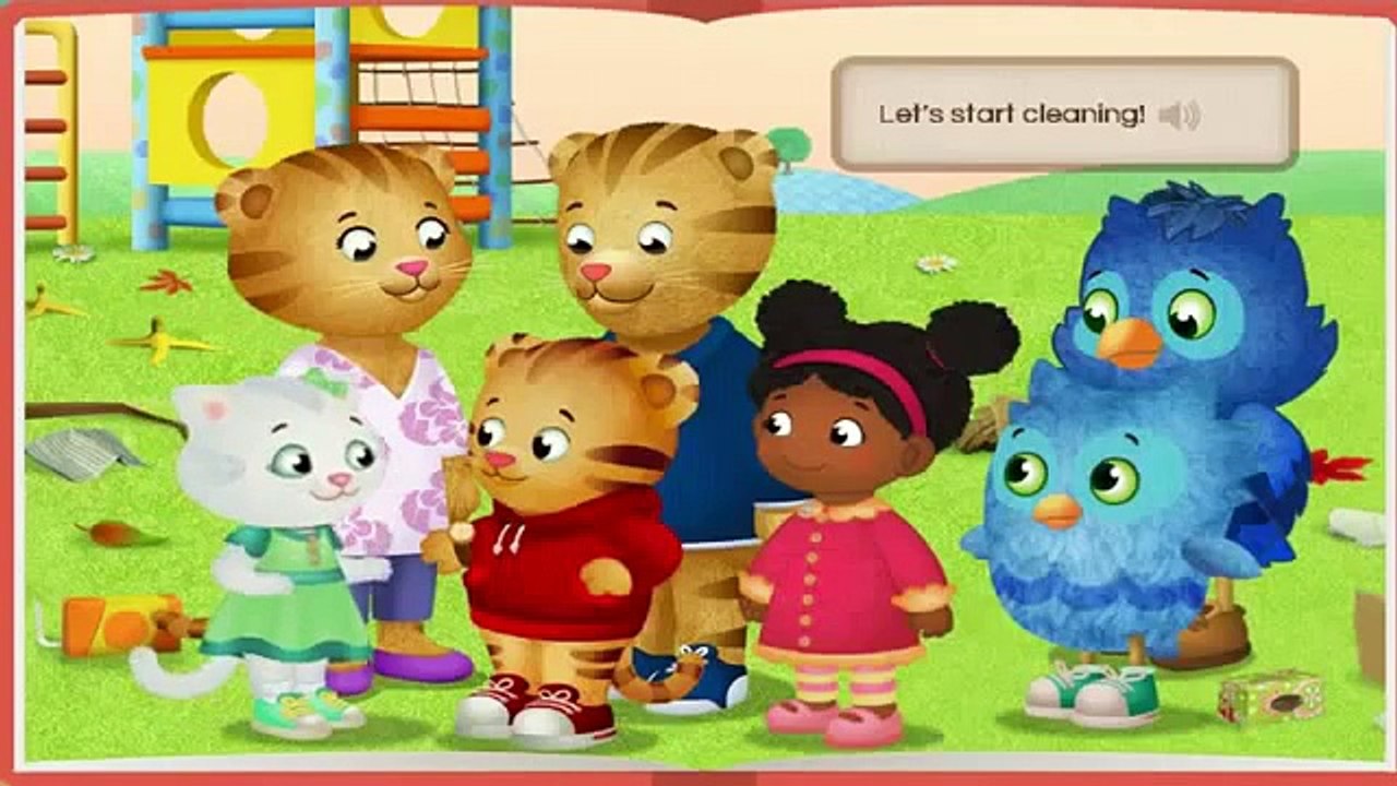 Daniel Tiger's Neighborhood - Neighborhood Clean Up New Educational Storybook For Children
