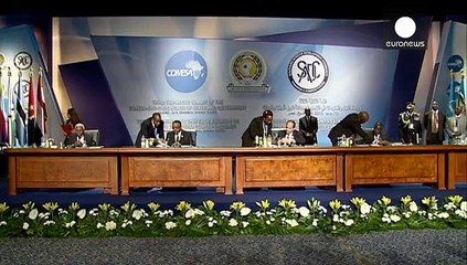 26 دولة افريقية توقع اتفاقا مبدئيا لانشاء منطقة للتجارة الحرة