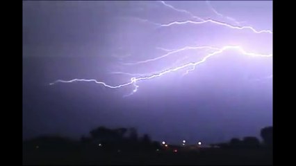 Un orage impressionnant