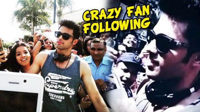 (Video) Parth Samthaan aka Manik Gets MOBBED By Girls | Kaisi Yeh Yaariaan