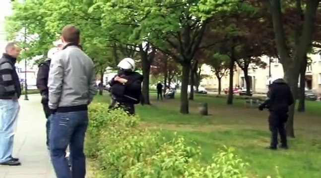 Finał Pucharu Polski 3.V.2011 Legia Warszawa - Lech Poznań. Kibice przed meczem