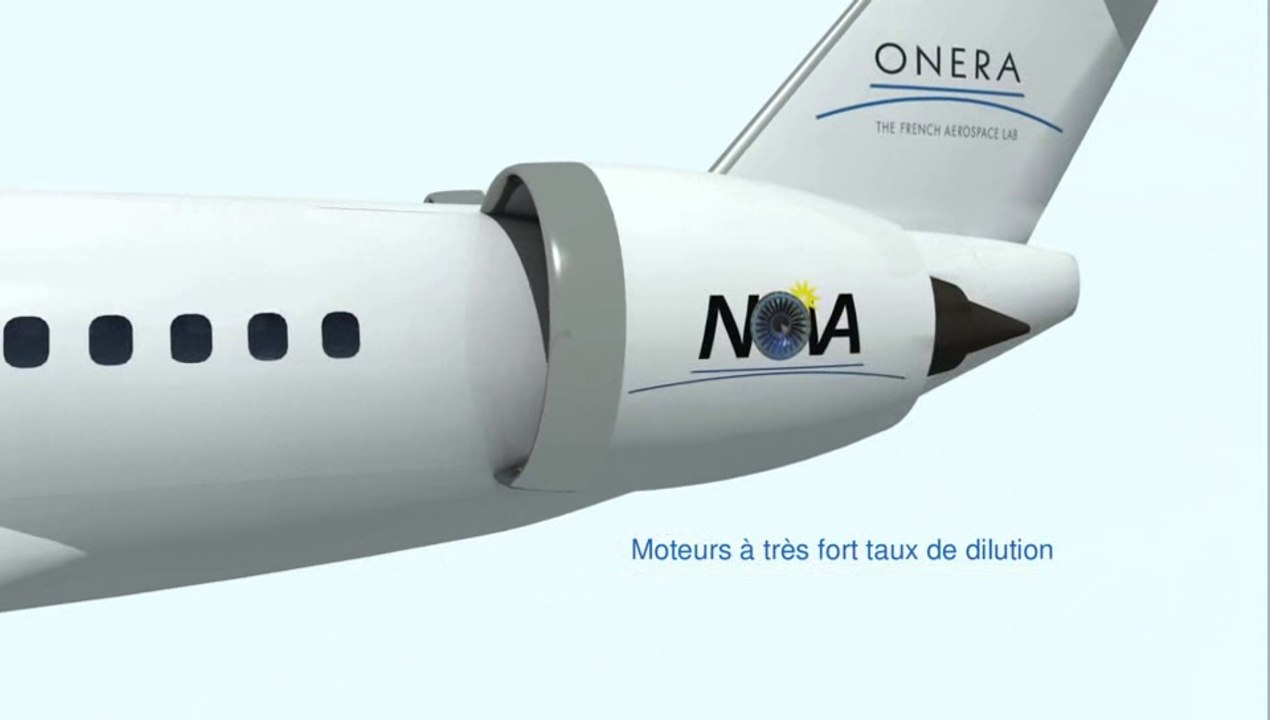 NOVA - Concept d'avion de transport plus économe en carburant