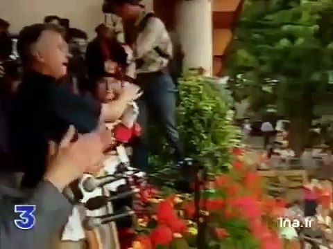 Coupe du monde 98 à Thônes avec Aimé Jacquet