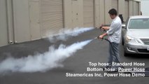 Optima Steamer, New Power Hose, Demo
