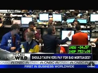 Liesman Gives Santelli His Best Shot..... "Shut up Rick" ..