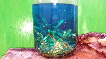 Como extraer ORO con acido nitrico.