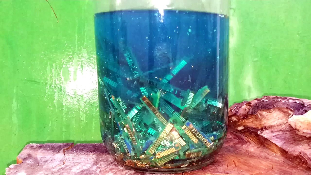 Como extraer ORO con acido nitrico.