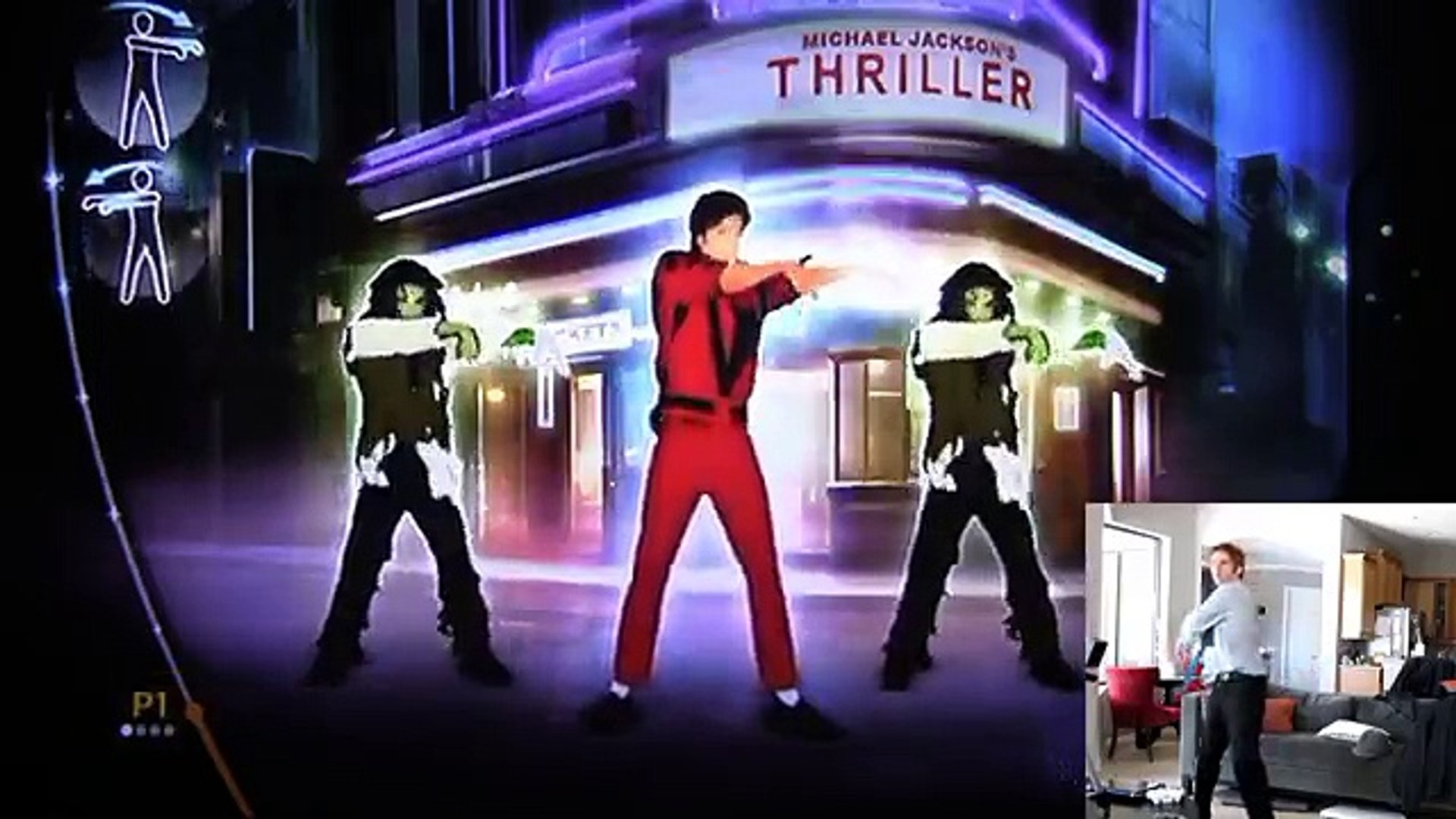 Michael Jackson Experience Review - Nintendo Wii - Dancing game footage of  me playing - video Dailymotion