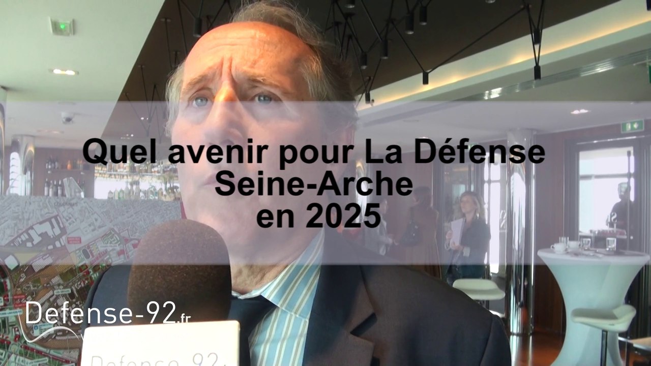 Interview de Patrick Jarry sur la stratégie de La Défense pour 2025