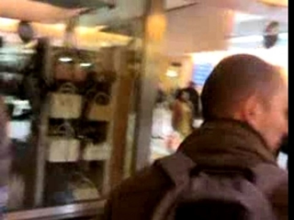 Emeutes gare du nord 27.03.07